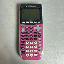 Texas Instruments TI-84 Plus C Silver Edition Graphing Calculator - Pink