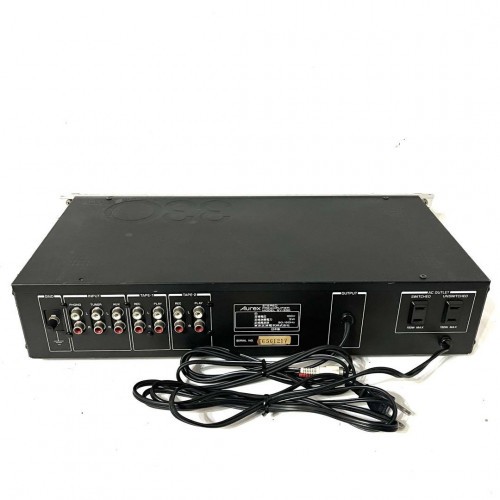 Aurex (Toshiba) A3032 プリアンプ Toshiba Aurex SY-330 Stereo Preamplifier Silver Tested From