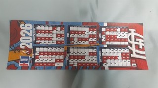2026 St. Louis Cardinals (National League) official team magnet schedule