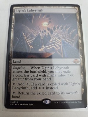 mtg, Ugin's Labyrinth Modern Horizons 3 Regular NM