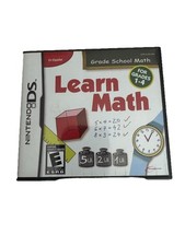Learn Math Nintendo DS Game CIB Tested Grades 1–4 Educational