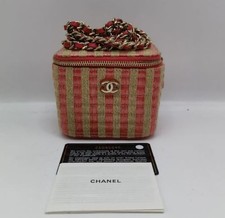 eBay Live - Borsa a tracolla Chanel beige arancione - C352543 FXT