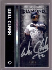 WILL CLARK 2023 Topps Diamond Icons Black Polychromatink Autograph Auto #11/15