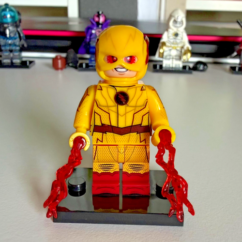 Lego Reverse Flash Custom Lego DC Reverse Flash Minifigure Custom Comic-Con Exclusive Marvel ...