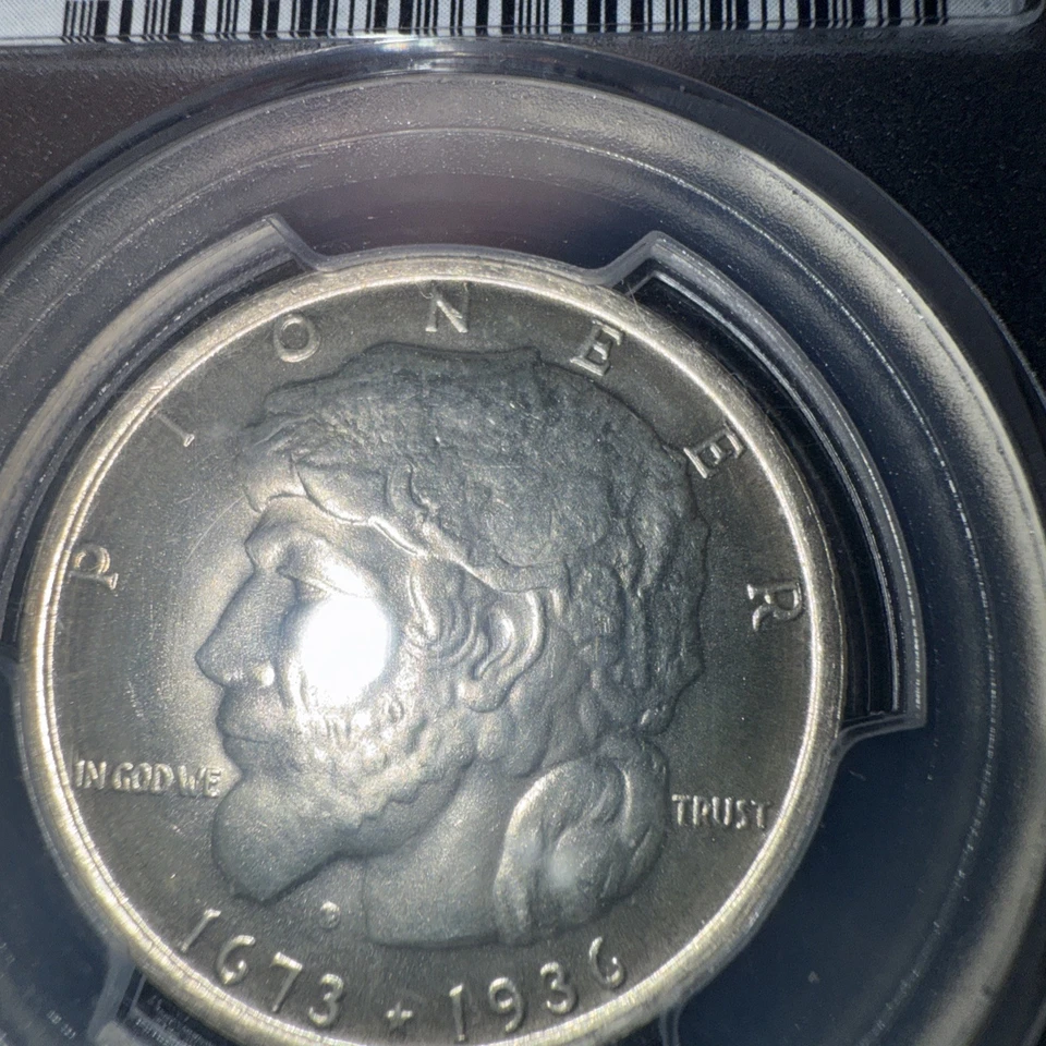 1936 Elgin Commem Half Dollar PCGS MS67 Great Eye Appeal Nice Strike - Image 2 of 4