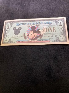 Vintage Disney Dollars | eBay