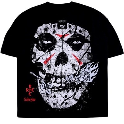 Civil Regime Fiend Crystal American Classic Oversized Tee Black Unisex Large