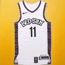 Kyrie Irving #11 2019-20 Brooklyn Nets Bed-Stuy Authentic Game Jersey Sz 40