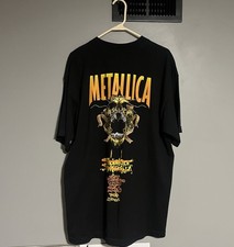Metallica Tour 2000 Pushead Summer Sanitarium Xl mens band t-shirt