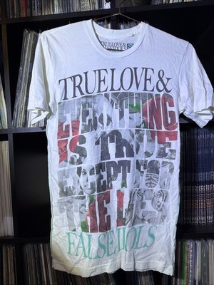 Rare Vintage 2009 True Love & False Idols streetwear Black Shirt Sz S Supreme