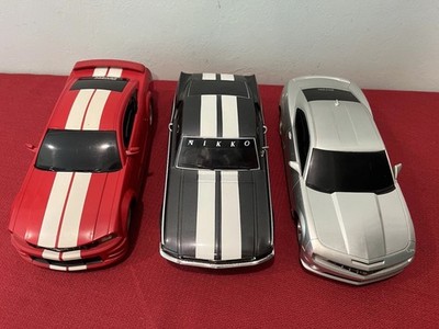 Jada Bigtime/Nikko Muscle RC Car Lot - Ford Mustang GTs & Chevrolet Camaro SS