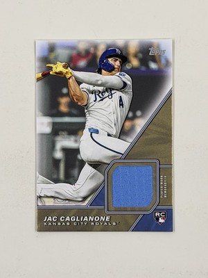 2026 Topps Series 1 Jac Caglianone RC Relic Card Player Worn #MLM-JCA