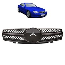 Sport Kühlergrill Schwarz glanz passend für Mercedes Benz SL (R230) Vorfacelift Sport Kühlergrill Schwarz glanz passend für Mercedes Benz SL (R230) Vorfacelift