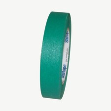 Shurtape Colored Masking Tape CP-631 : 1 in. x 60 yds. Green 