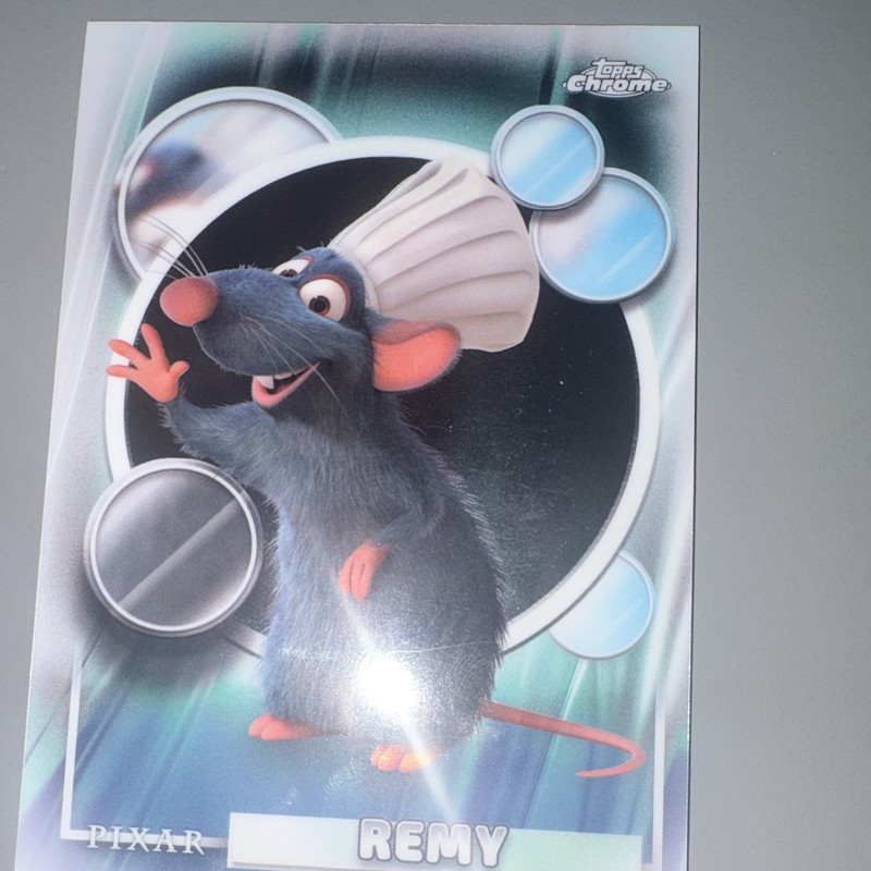 Topps Pixar Ratatouille Chrome Base Set Remy #47 2026 Non-Sport Trading Card