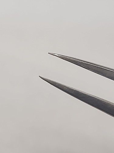 Mann watchmakers tweezers - no. 00 STAINLESS Anti-Magnetic - Picture 7 of 9
