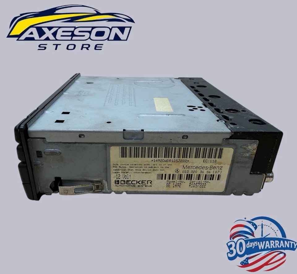 OEM 1995-1998 MERCEDES BECKER RADIO ESTÉREO CASETE R129 SL320 SL500 SL600 SL55 Foto 2 de 4