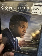 Concussion (DVD, Digital 2015 NEW) Will Smith True Story Drama American Football