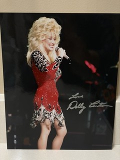 Dolly Parton Signed Autograph Auto With Silver Sharpie 8x10 Photo With COA