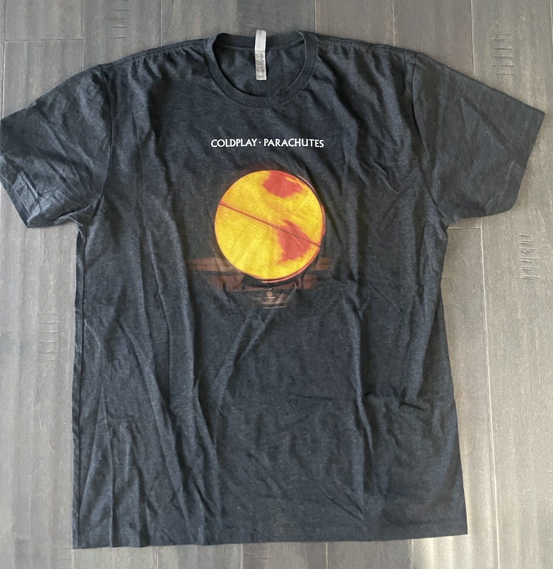 Coldplay OFFICIAL Parachutes Tour T Shirt Head Full Of Dreams 2017