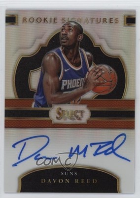 2017-18 Panini Select Rookie Signatures /199 Davon Reed #RS-DAV Auto RC 0o4t