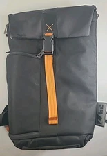 24/7 Traffic Collection Sling Bag by Adorama - Black/Orange 