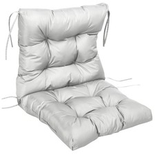 Image of Outsunny Garden Chair Back Seat Cushion Pad Indoor Outdoor, Refurbished