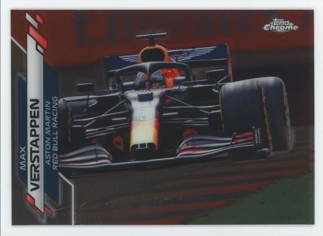 2020 Topps Chrome Formula 1 Max Verstappen Aston Martin #26 C23