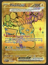Pokémon TCG - S&V Prismatic Evolutions: Pikachu ex #179/131 Hyper Rare NM/M on eBay