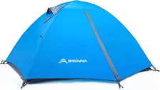 BISINNA 2/4 Person Camping Tent Lightweight Backpacking Tent Waterproof Windproo