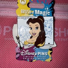 Disney Brush of Magic Beauty and the Beast - Belle Pin - LE 3750