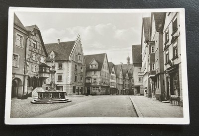 AK Postkarte Sigmaringen - Fürst Wilhelm Straße (k2)