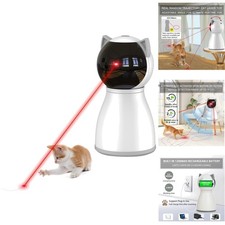 Interactive Motion-Activated Cat Laser Toy with Adjustable Angle for Indoor Play