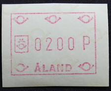 Finlande - Île D'Aland Marque D'Automate MiNr. 1 Neuf ( AL 441)