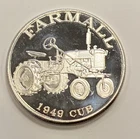 Farmall Tractor 1949 Cub 1 oz .999 Silver Round