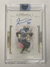 2019 Panini Flawless Flawless Signatures Gold Jevon Kearse Titans 17/25 #FS-JK 