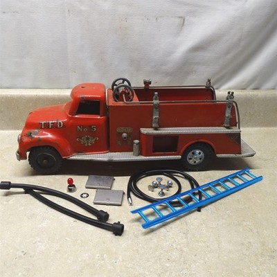 Vintage Tonka 1956 Fire Pumper Truck Engine + Resto Kit! Pressed Steel