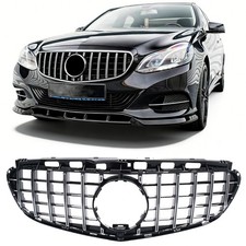 K&Uuml;HLERGRILL PANAMERICANA PASST F&Uuml;R MERCEDES E KLASSE W212 S212  GL&Auml;ZEND CHROM