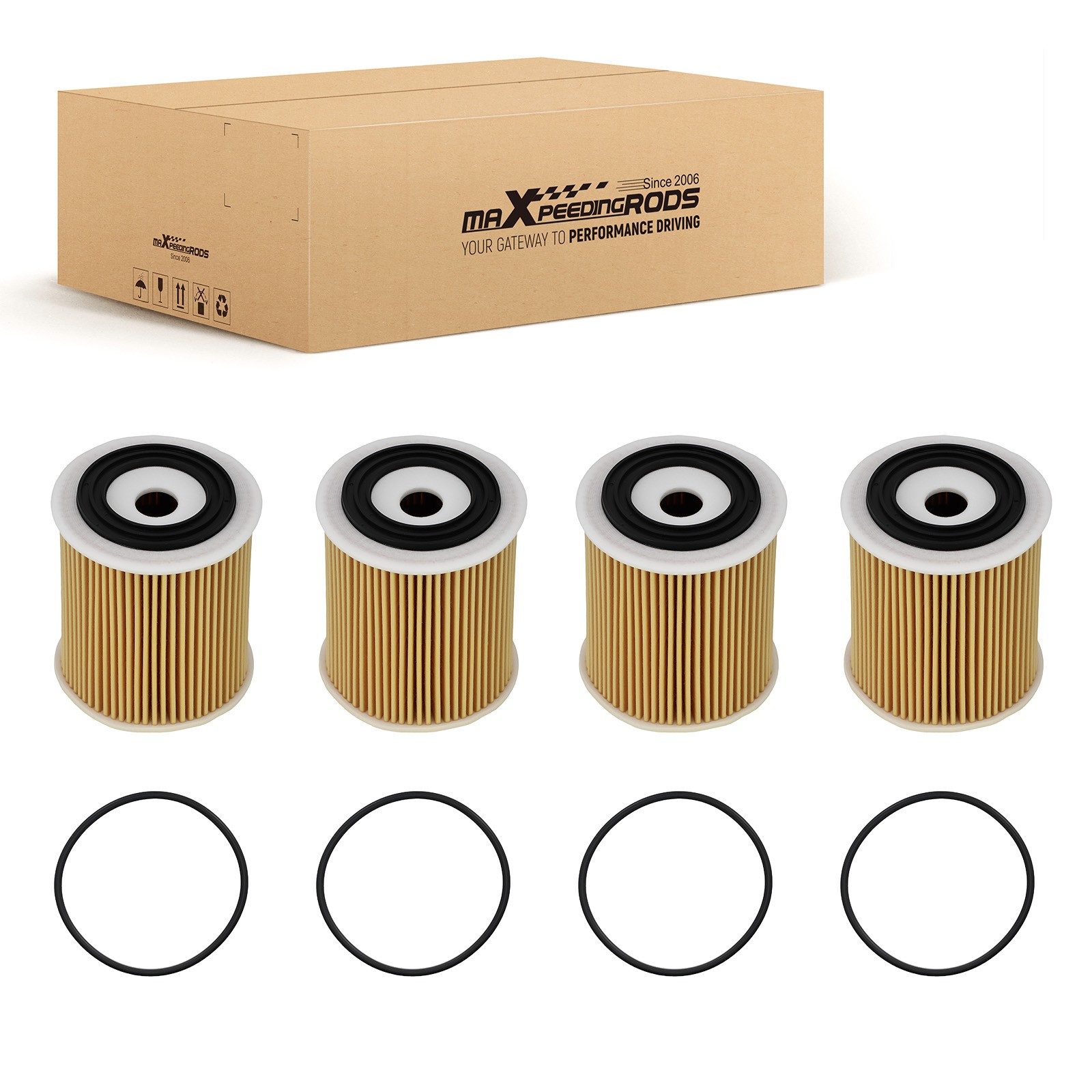 Set For Bmw E60 E90 F30 328i 535i X3 X5 2006-2017 4pcs Hu816x