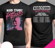 The Rebel Ragers Tour 26 Trendy Kid Cudi Graphic Custom Two Sides Unisex T-Shirt