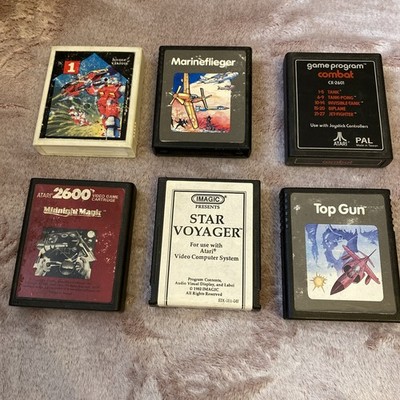 Gebraucht Vintage 6 x Atari 2600 Cartidges Spiele Restposten Konvolut Worldpost über eBay