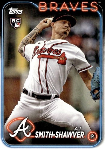 Topps - Topps AJ Smith-Shawver（スミス ショウバー）シリアル25 AJ SMITH-SHAWVER AUTO Rookie 2024 Topps Big League Opening Act