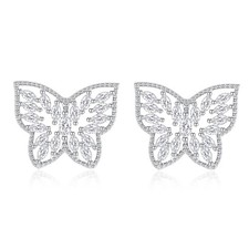 Stud Earrings for Women Hypoallergenic Butterfly Earrings Studs,