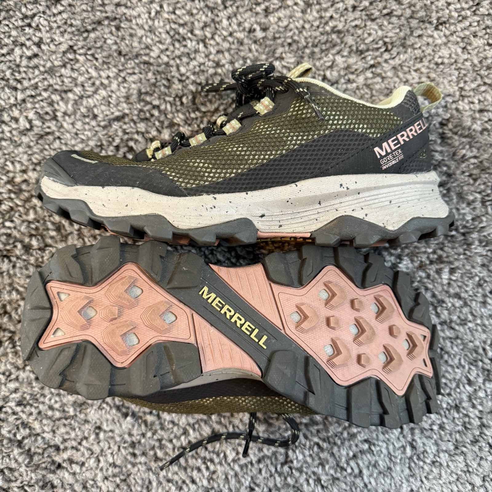 Scarpa da trekking Merrell donna Bravada Gore Tex taglia 6 J066984 ECCELLENTE!!