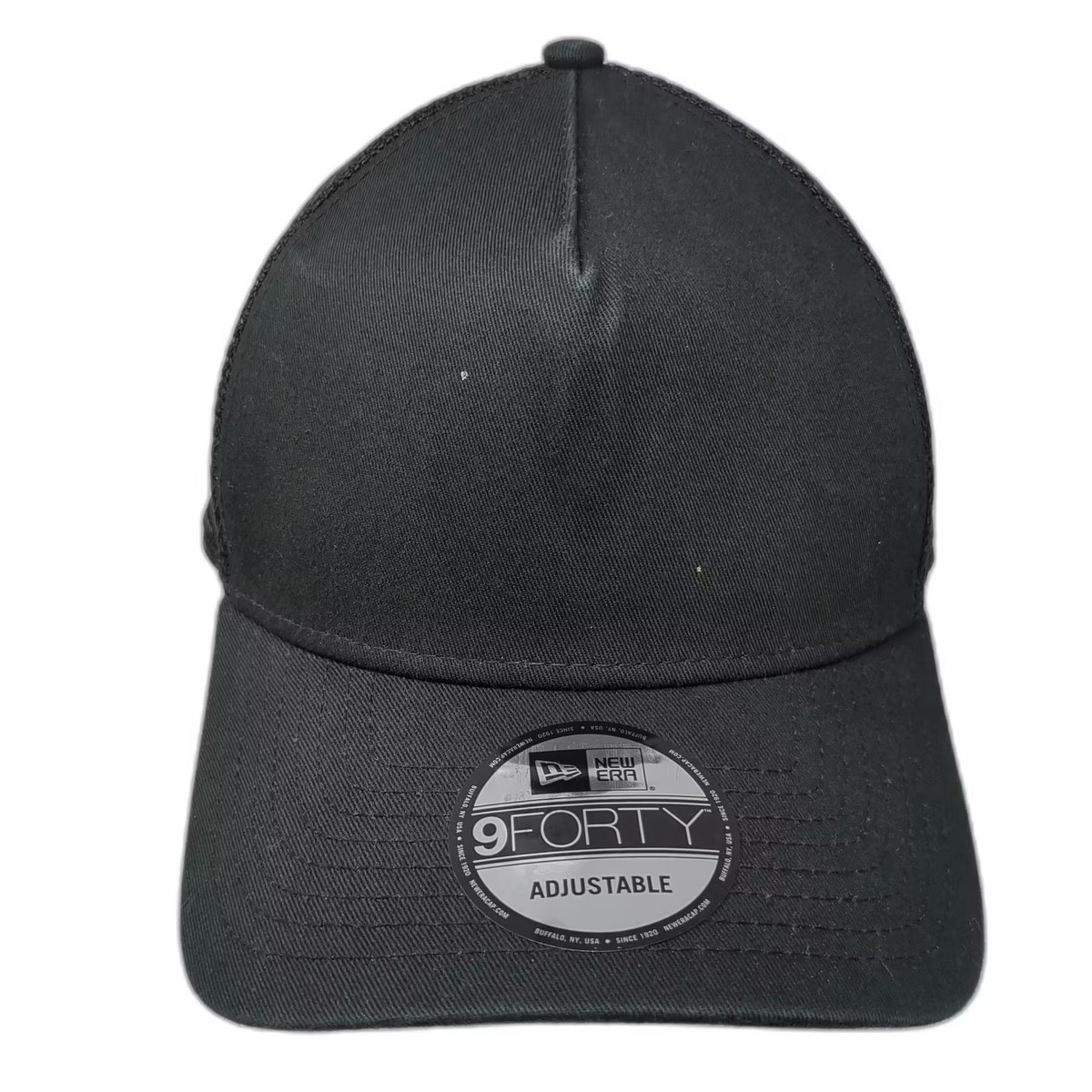 Lot of 8 Mid Profile Blank Trucker Hats – New Adjustable Mesh Caps Black NYFASHION101 Blank Mesh Adjustable Snapback Cotton 6-Panel  main image 3