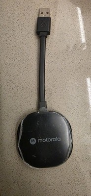 Motorola - MA1 Wireless Car Adapter for Android Auto, Made In Taiwan