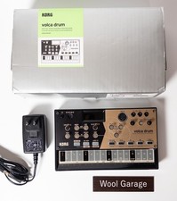 KORG volca drum Digital Synthesizer Drum Machine Working w/ adapter box