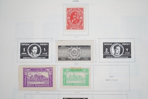 AFGHANISTAN 1910–1960s COLLECTION OF 425+ STAMPS MINT & USED ON SCOTT PAGES - Picture 4 of 24