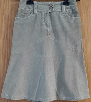 Eddie Bauer | Damen Rock | Größe 34 | Farbe beige | gebraucht