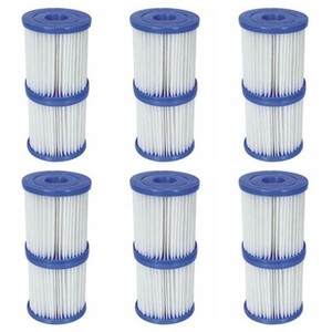 12 X Bestway Type Ii 58094 Cartouche Filtre Piscine Filtres De Rechange Clean 2 Ebay